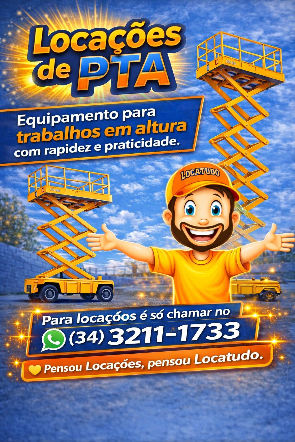 Plataforma Elevatória Tesoura
